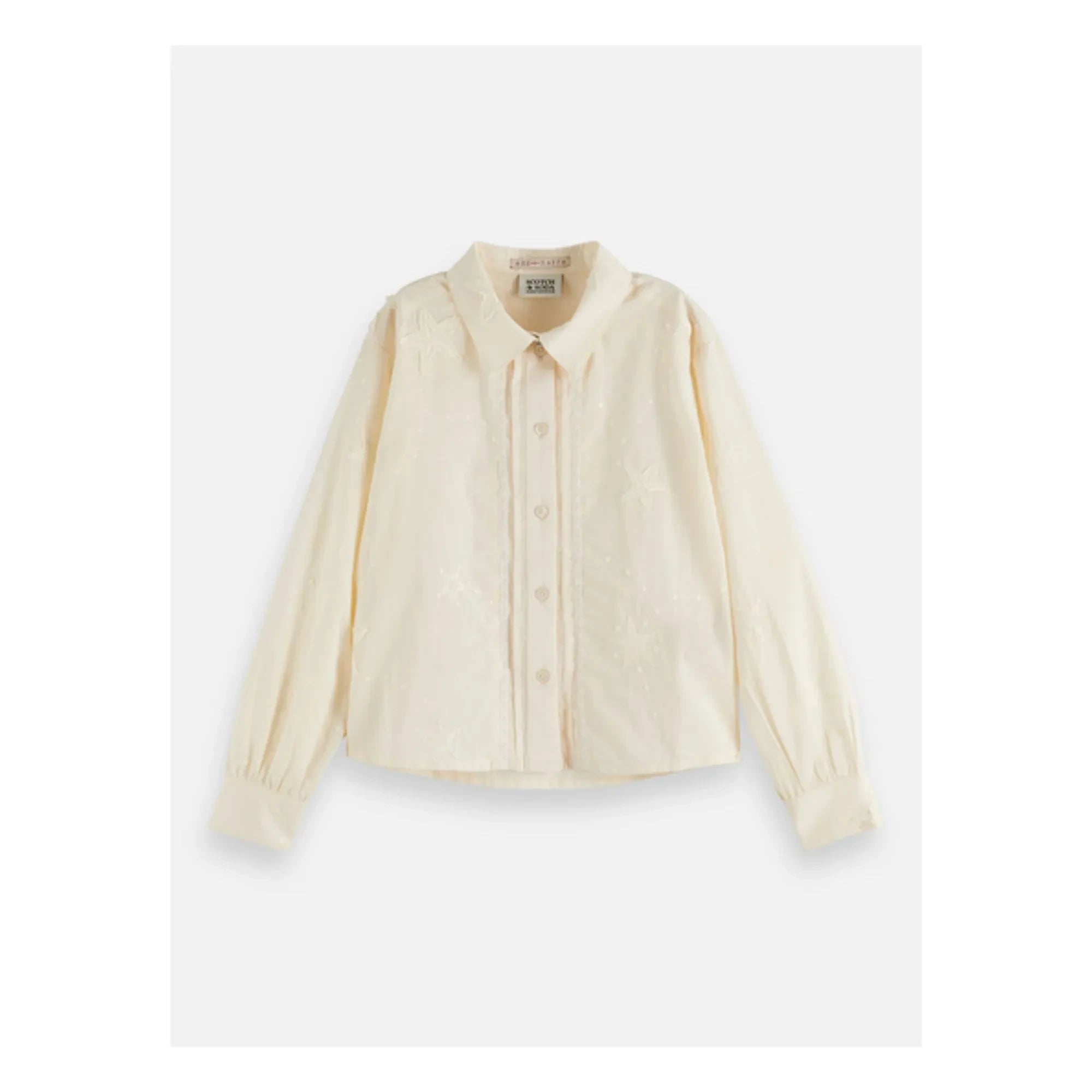 Scotch & Soda - Camisa bordada | Crudo