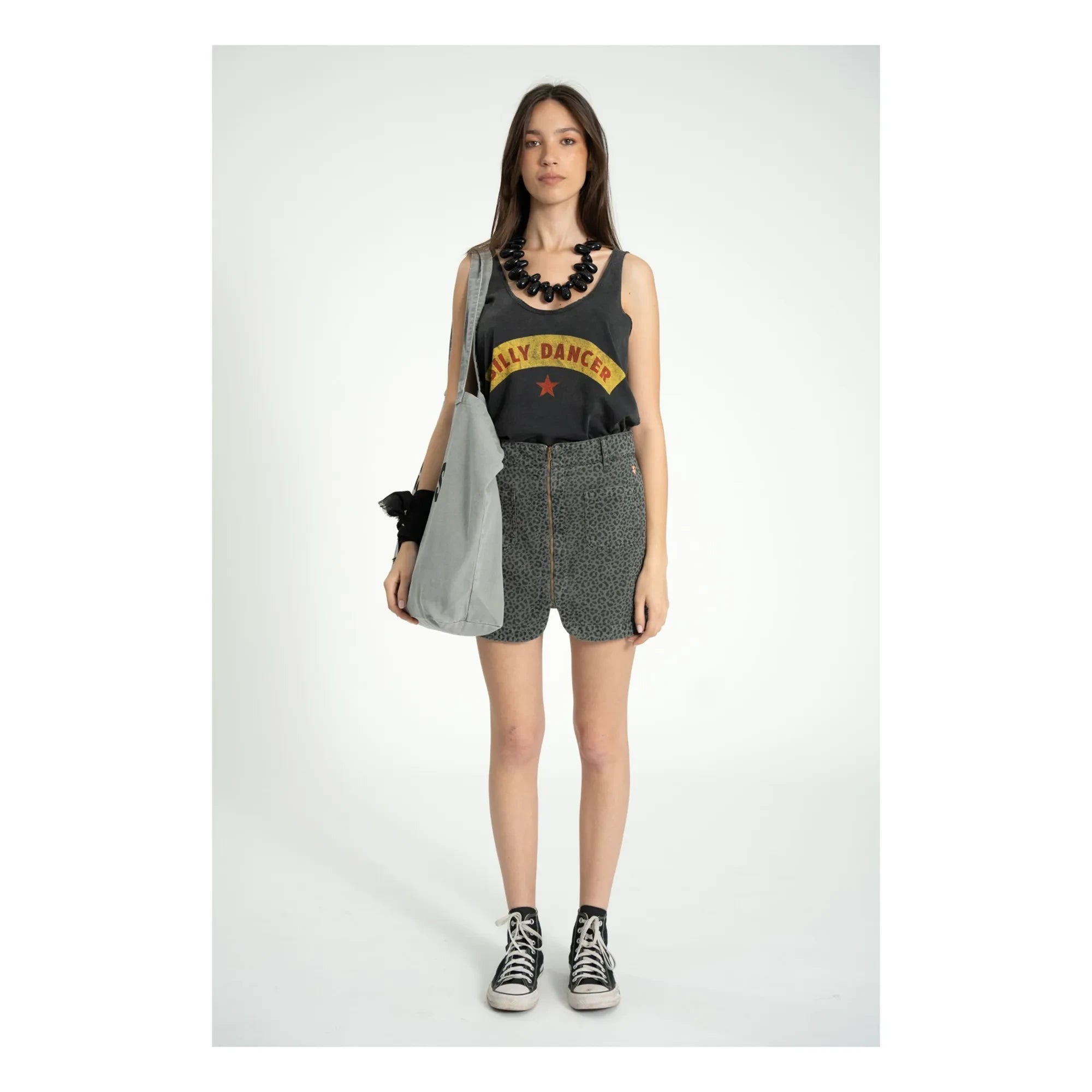 Sisters Department - Camiseta de tirantes de algodón Marianne | Negro