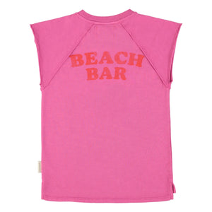 Piupiuchick - Vestido Camiseta Glace | Fucsia