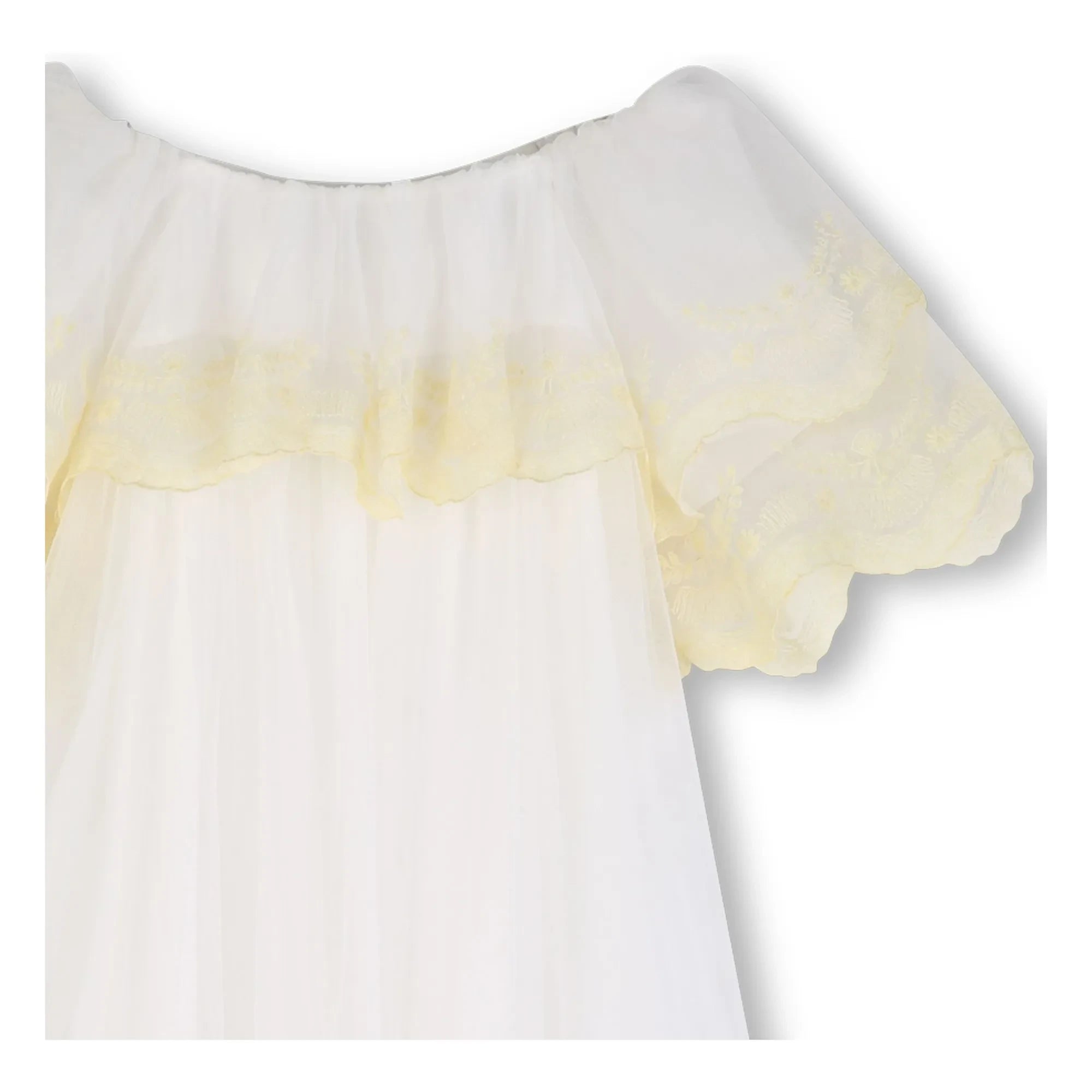 Chloé - Vestido bordado | Blanco
