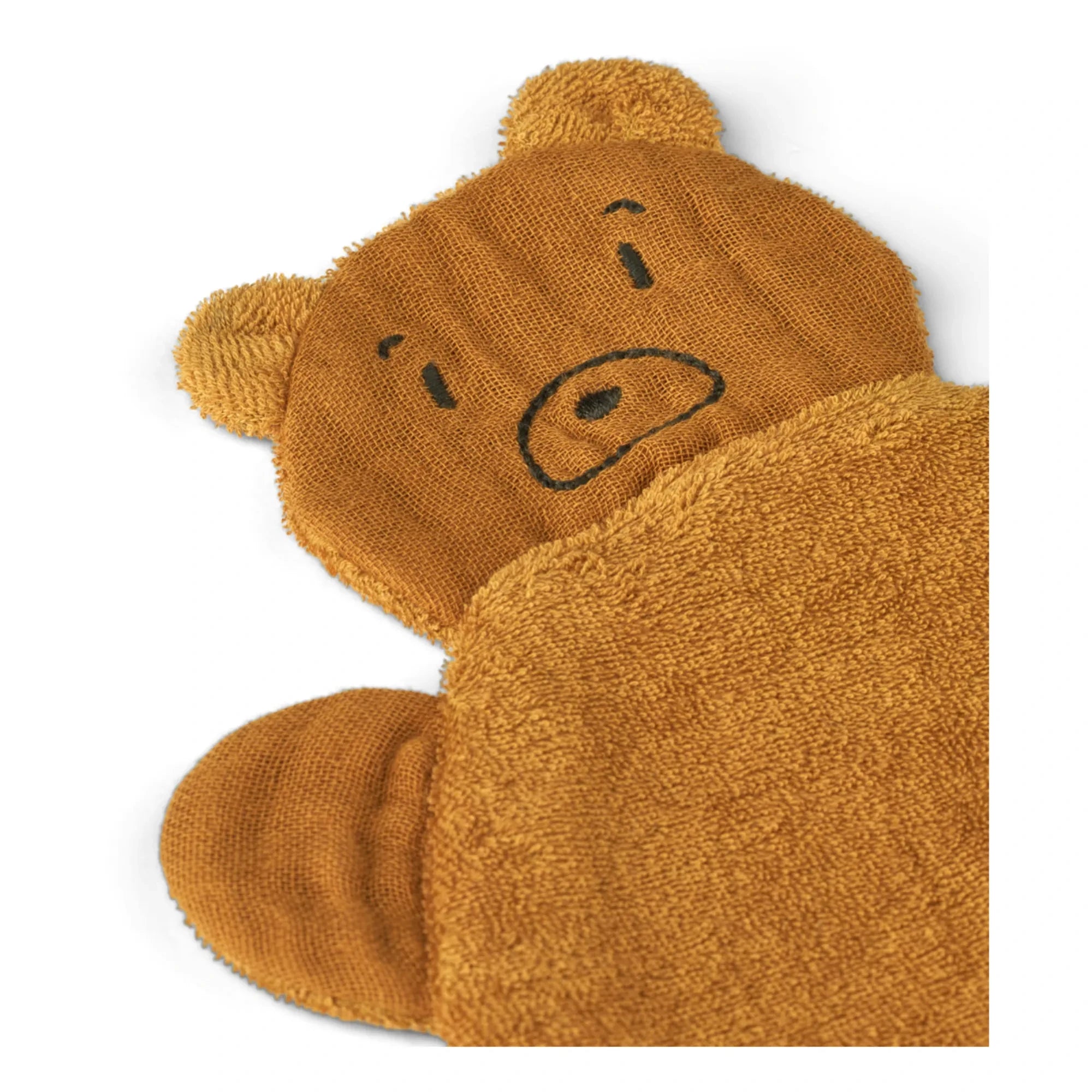 Liewood - Janai Cuddly Wrap - 2'li Set | Mr bear/Altın Karamel