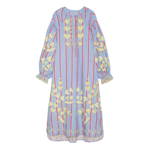 SISSEL EDELBO - Vestido de rayas Elisabeth | Azul