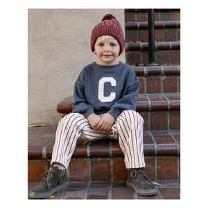 Rylee + Cru - Pantalones cargo a rayas | Crudo