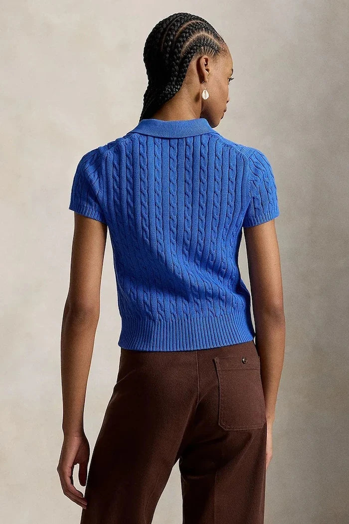 Jersey de manga corta de algodón para mujer Polo Ralph Lauren
