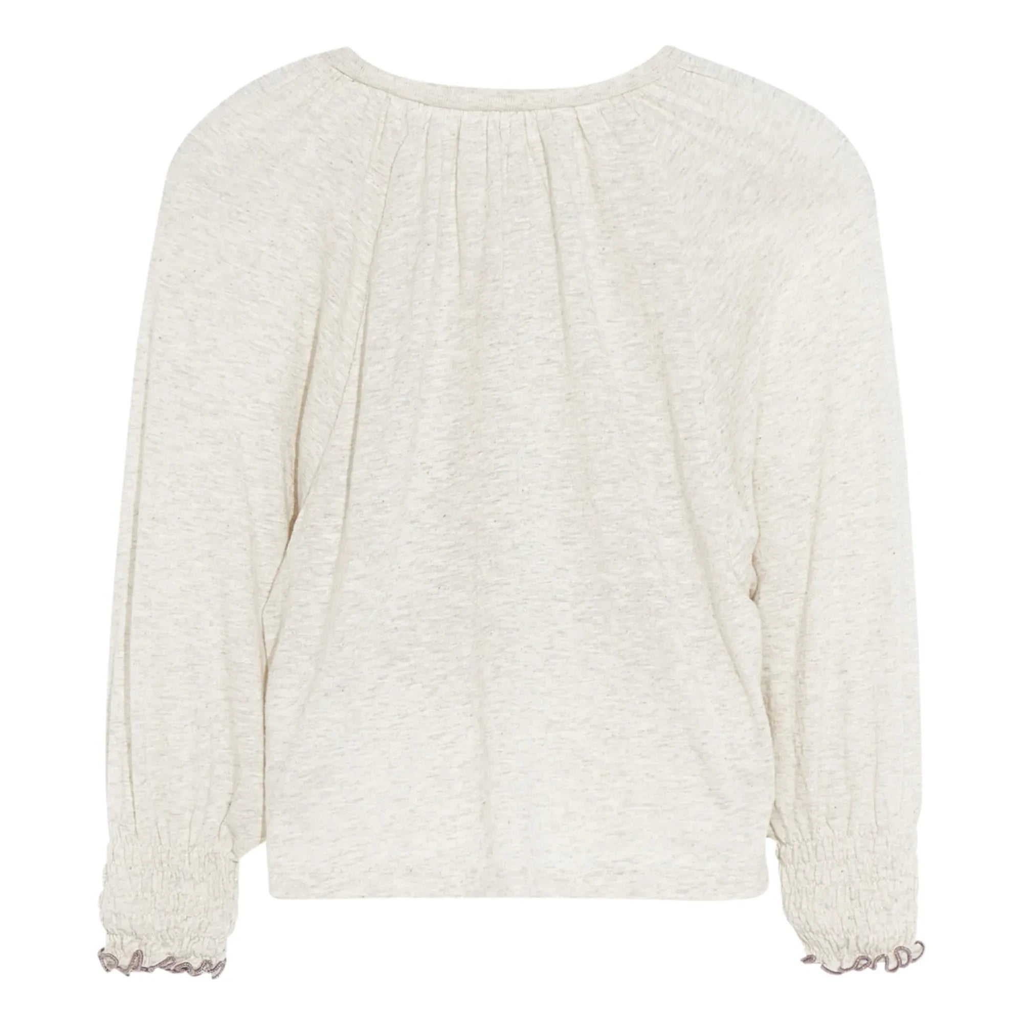 Bellerose - Camiseta Molly de manga larga | Gris Melange