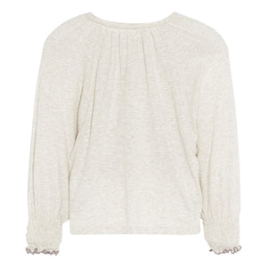 Bellerose - Camiseta Molly de manga larga | Gris Melange
