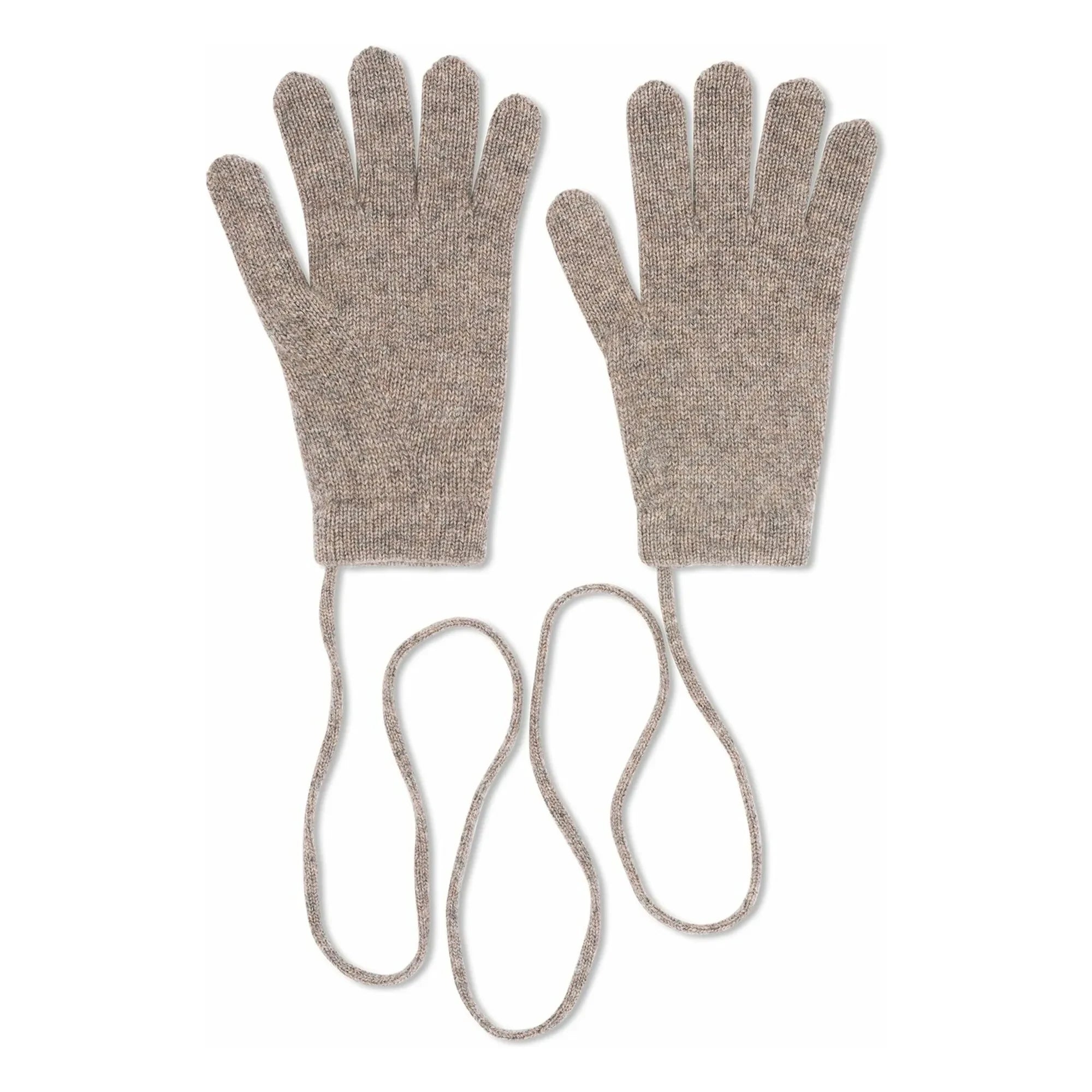 Bompard - Guantes de cachemira | Beige