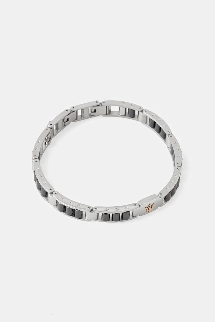 Pulsera de acero inoxidable para hombre MASERATI CERAMIC