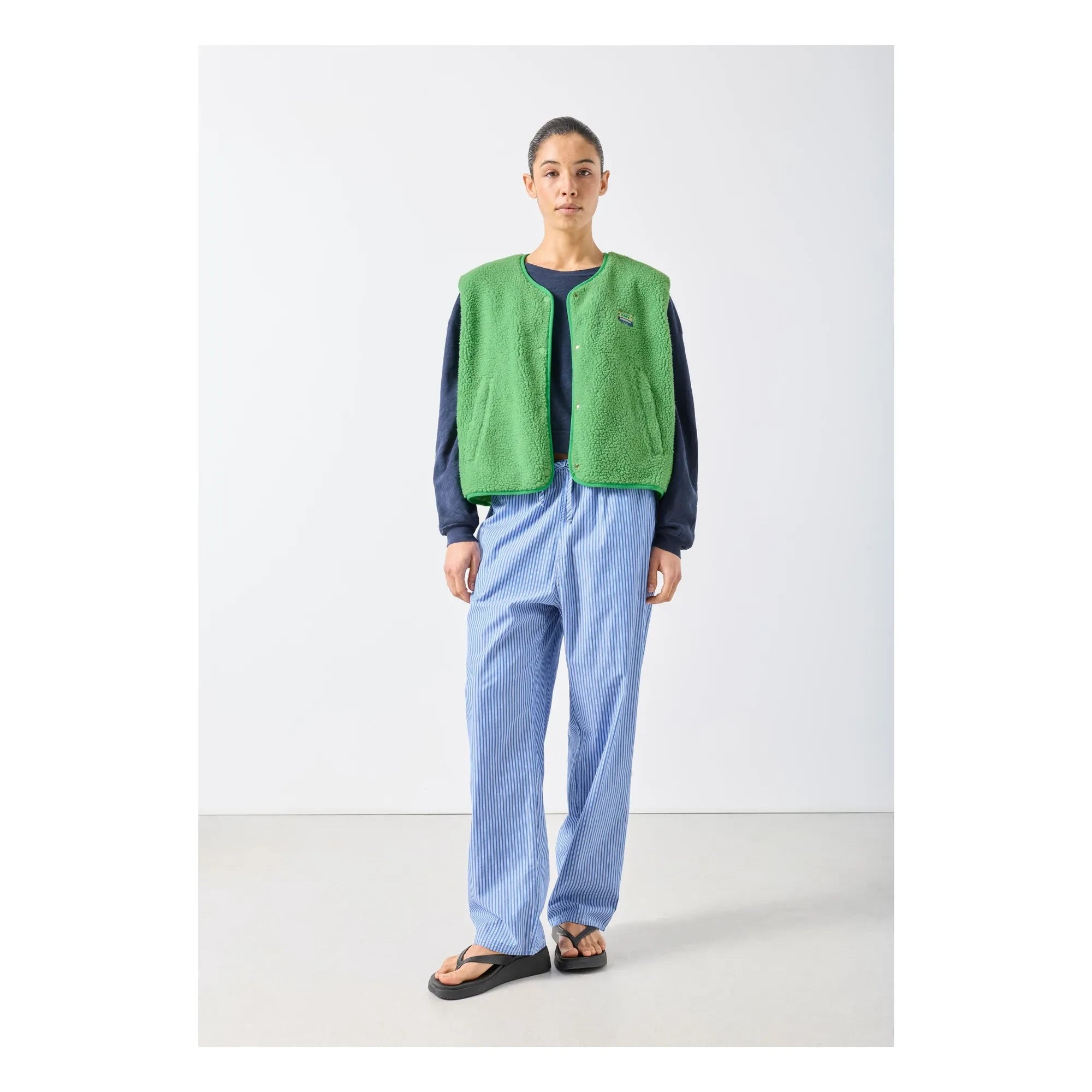 American Vintage - Chaleco sin mangas Hoktown | verde palmera