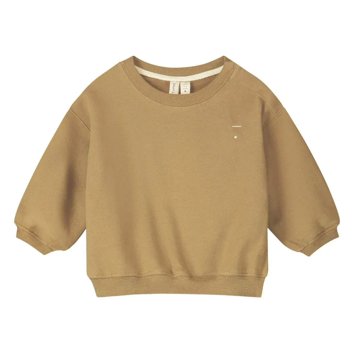 Gray Label - Mini sudadera de algodón orgánico | Mostaza