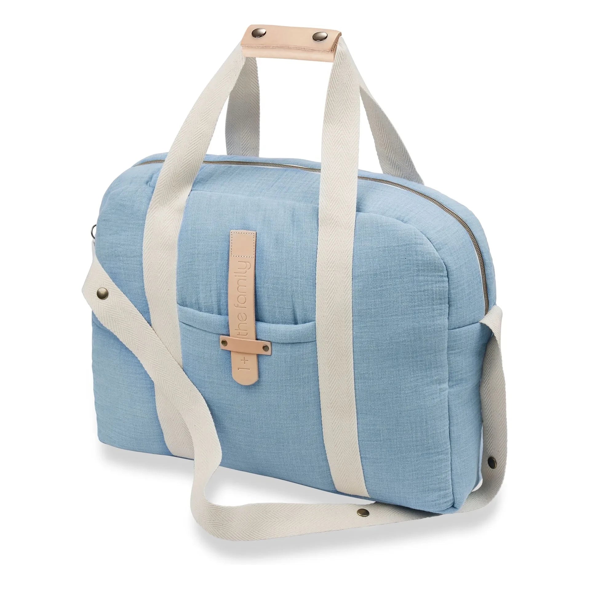 1+ en la familia - Bolso Maternal | Azul Vaquero