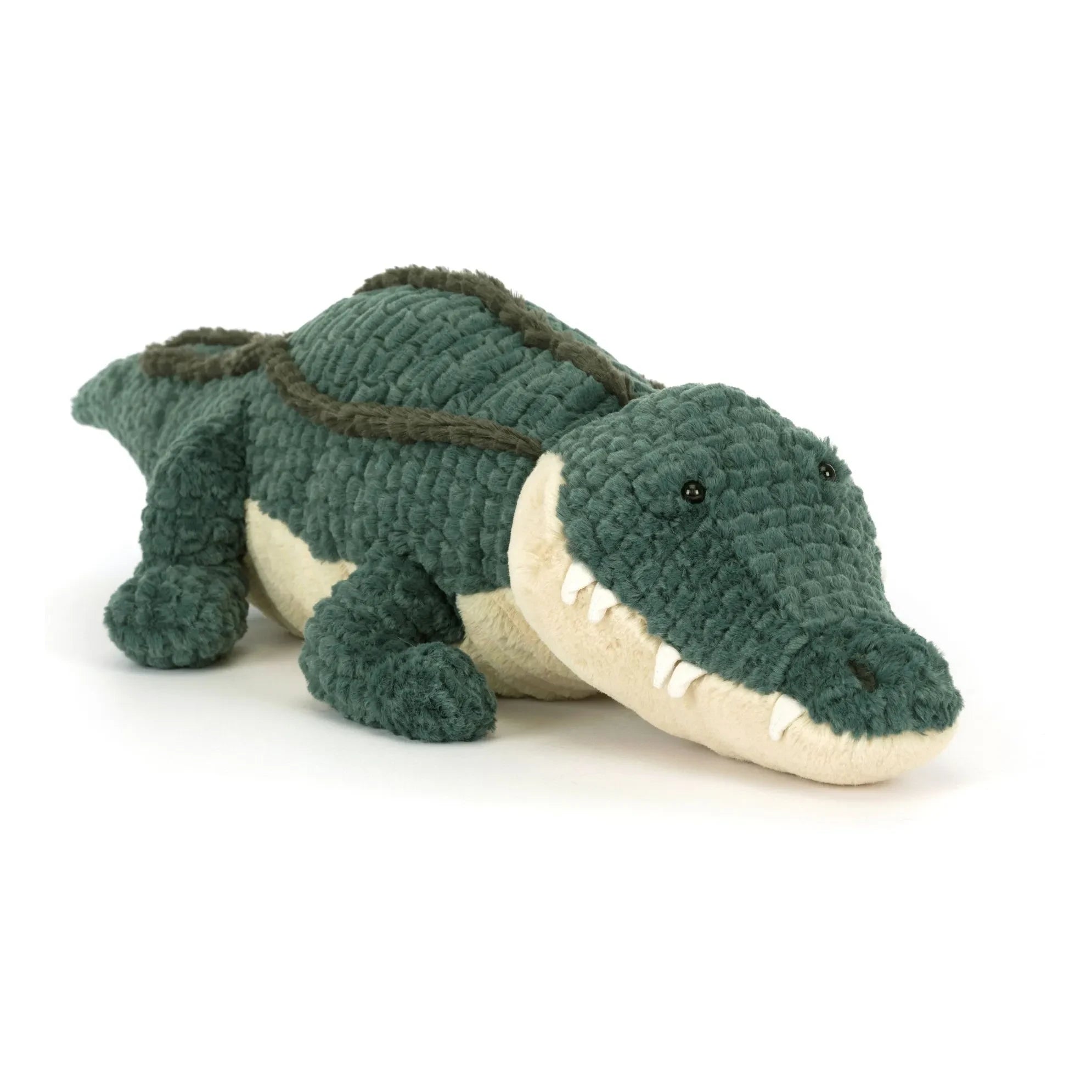 Jellycat - Peluche de cocodrilo Allexi | Verde oscuro