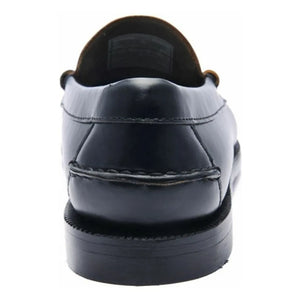 Sebago - Mocasín Clásico Dan Bicolor | Negro/Blanco