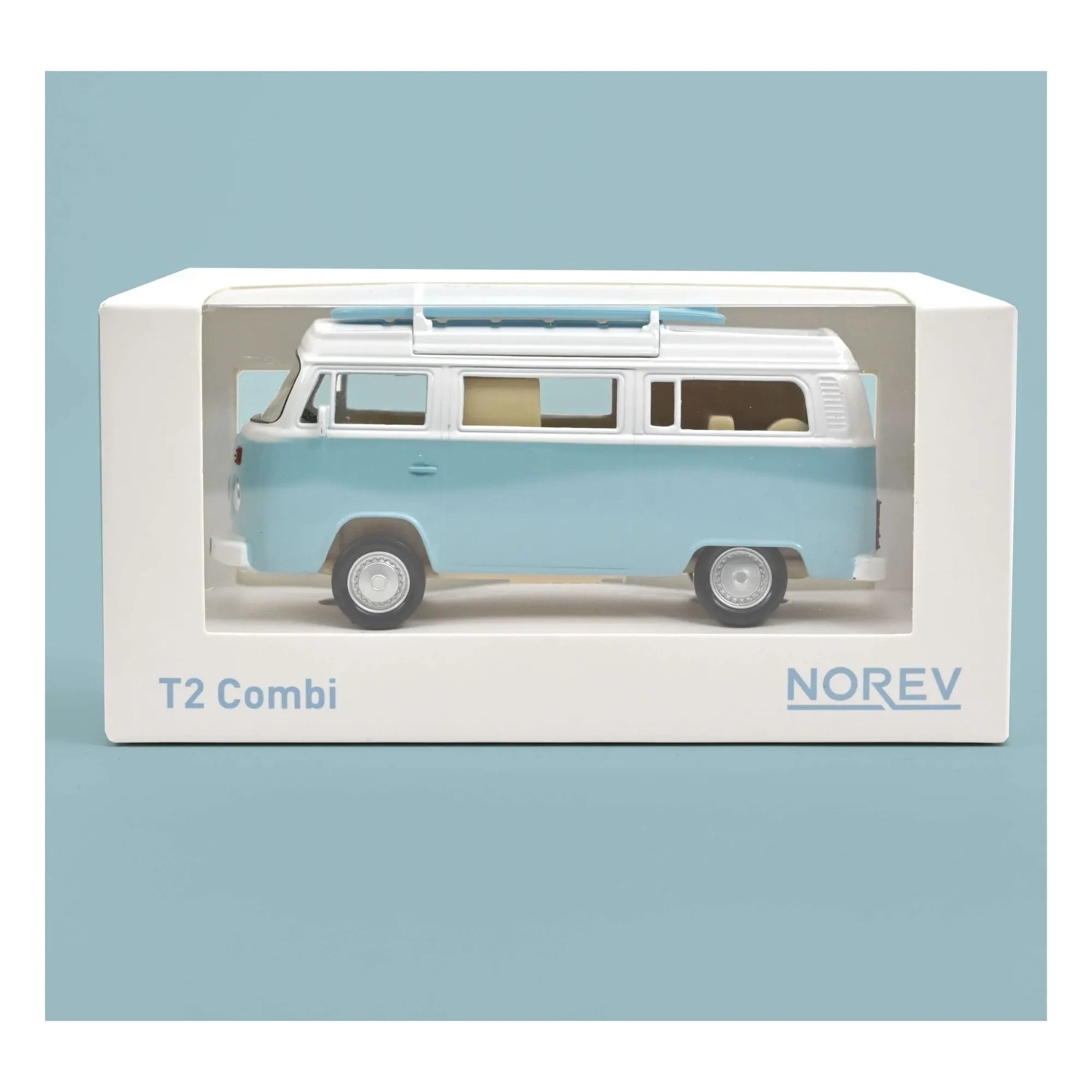 Norev - Volkswagen T2b Camper Van 1973 | Azul
