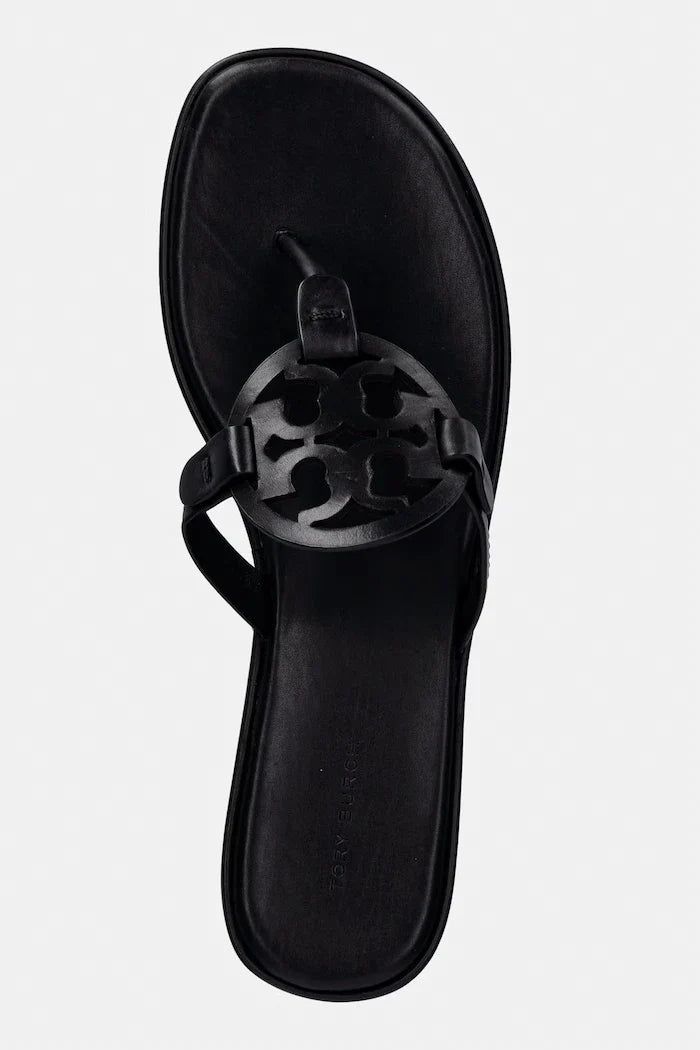 Chanclas de cuña Miller de piel para mujer de Tory Burch