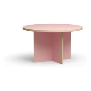 HKliving - Mesa de comedor redonda | Rosa