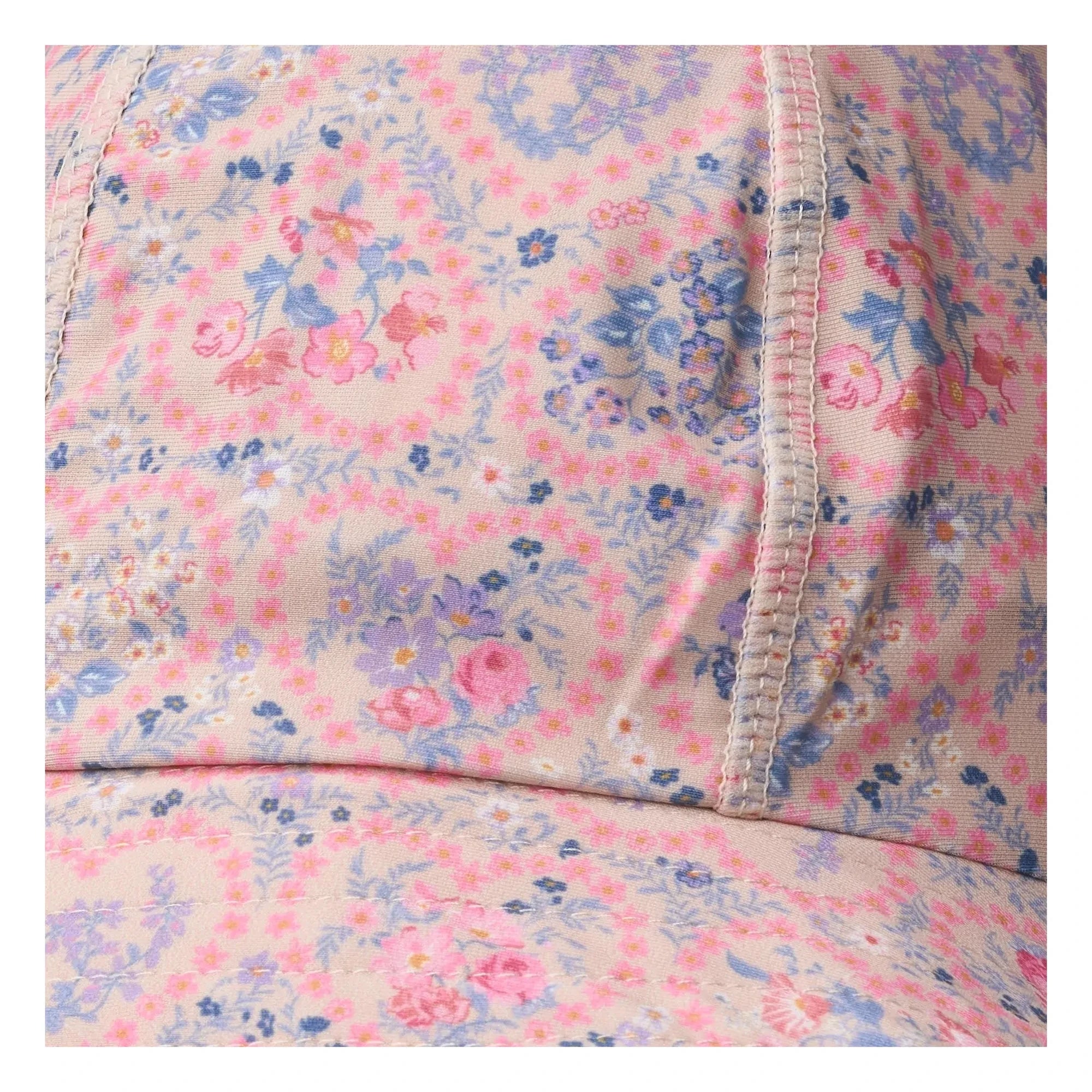 Wheat - Gorro con protección UV Bora Fleuri Fibras recicladas | Rosa pálido