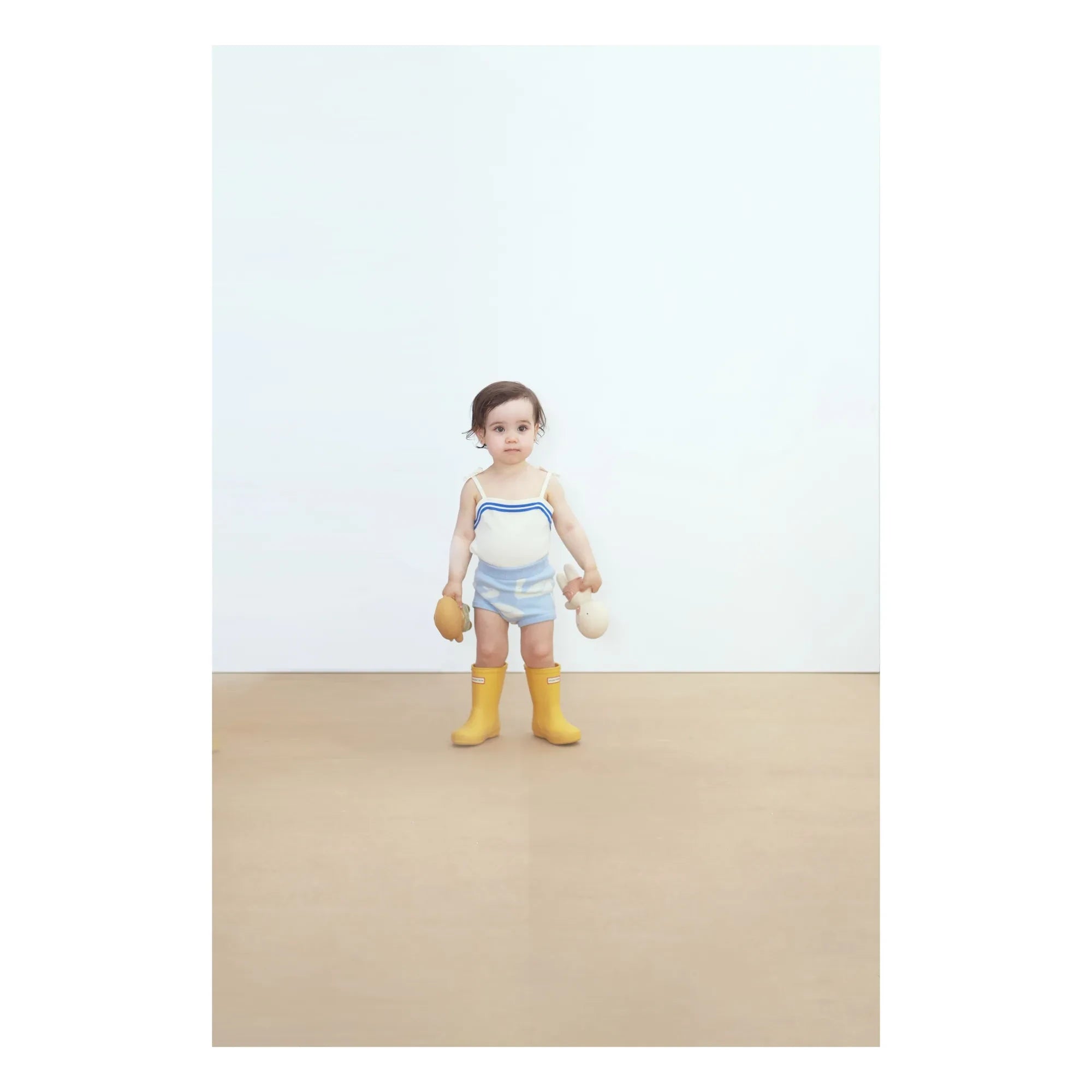 Tinycottons - Body de tirantes fruncido | Blanco