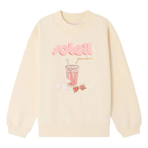Bonpoint - Sudadera de algodón orgánico Lika Soleil | Crudo