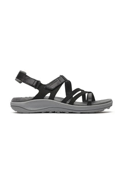 Merrell sandalia de cuero para mujer con talón abierto HARBOR BACKSTRAP
