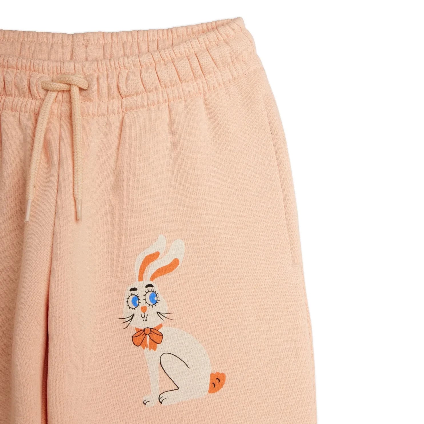 Mini Rodini - Tavşanlı Organik Pamuklu Jogger | Pembe