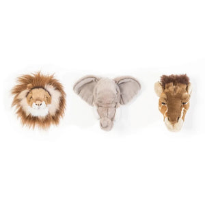 Wild & Soft - Percheros de Pared Safari - Set de 3