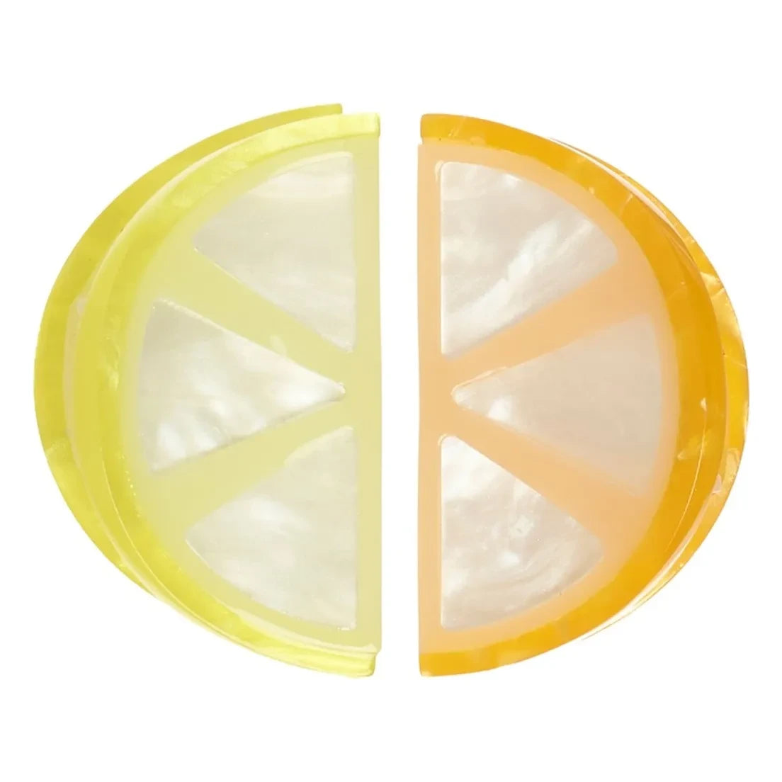 Rockahula Kids - Pinzas para el pelo con limones (pack de 2) | Amarillas