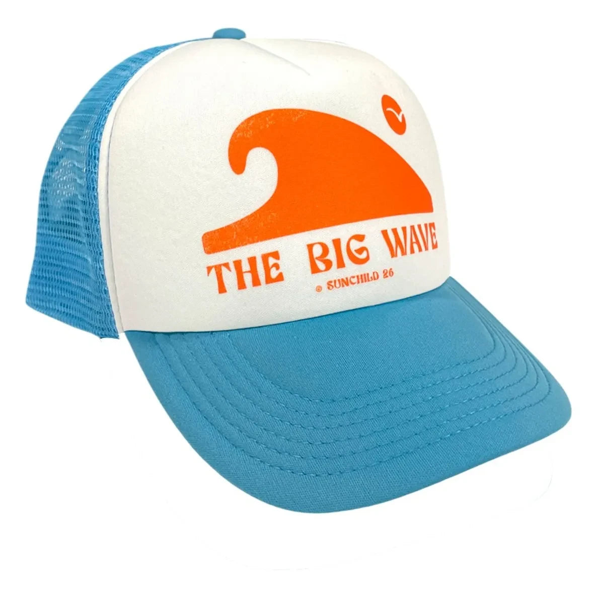 Sunchild - Gorra Trucker Bigwave | Azul celeste