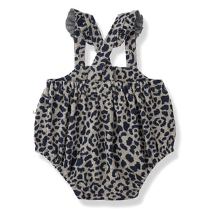 1+ in the family - Siena Leopar Polar Tulum | Koyu Mavi