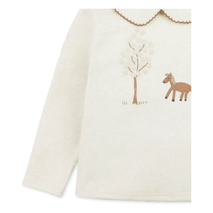 Gingersnaps - Camiseta Claire | Crudo