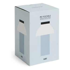 Hay - Lámpara de mesa inalámbrica PC No 2 | Azul claro