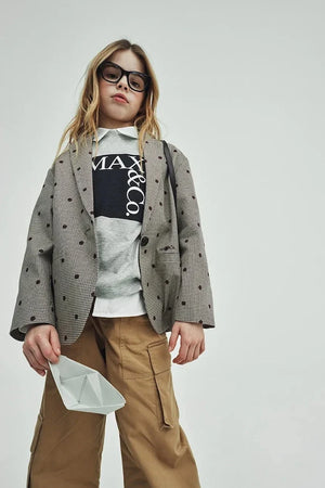MAX&Co. Camiseta de algodón para niños MAXT1F