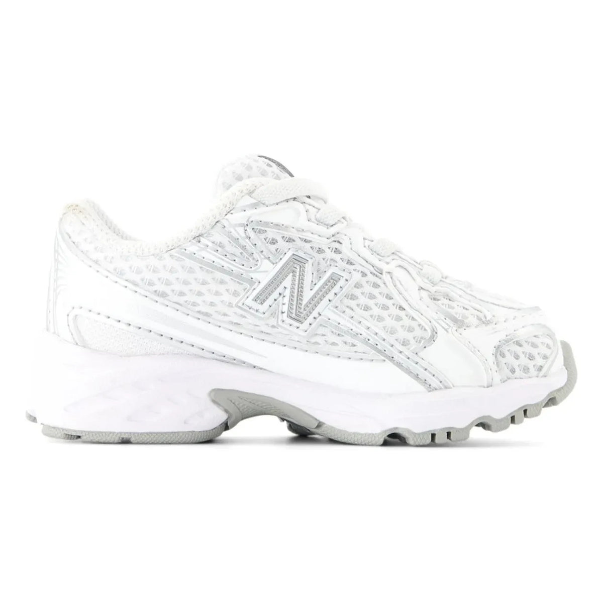 New Balance - Zapatillas deportivas con cordones elásticos 740 | Blanco
