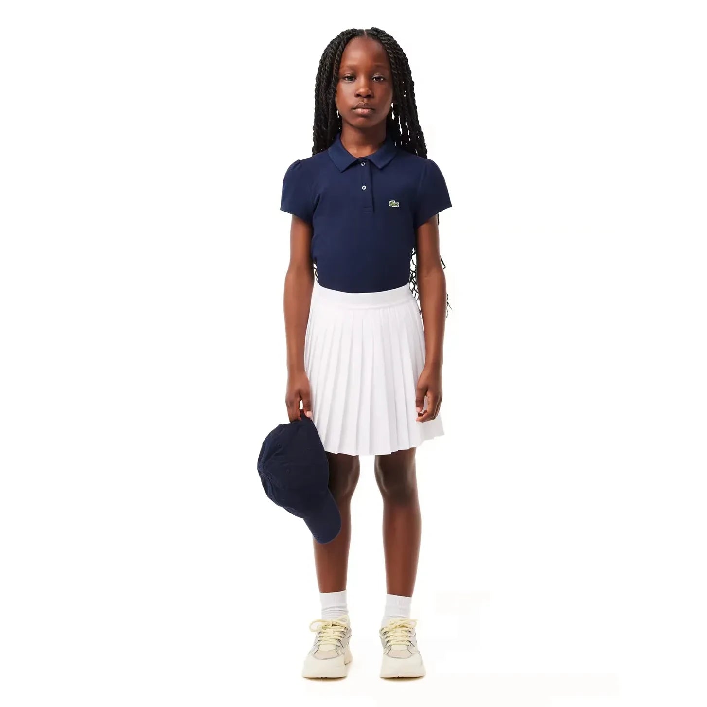 Lacoste - Organik Pamuk Logo Polo Yaka Tişört | Lacivert