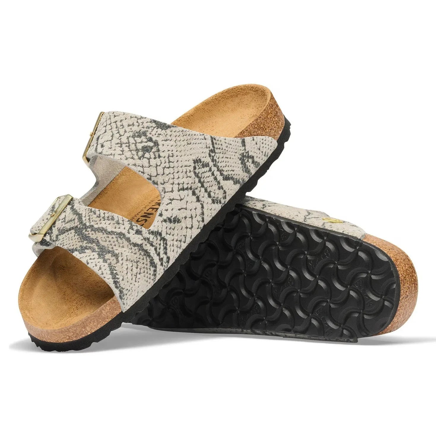 BIRKENSTOCK - Sandalias Arizona Snake | Gris Claro