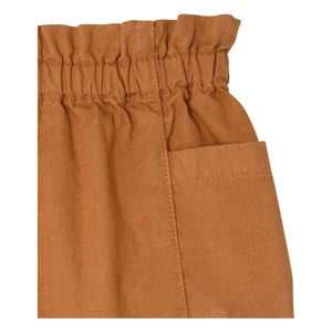 Bonpoint - Pantalones cortos de algodón orgánico Nougat | Camel