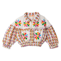 Fabula - Chaqueta con volantes Windmill | Blanco