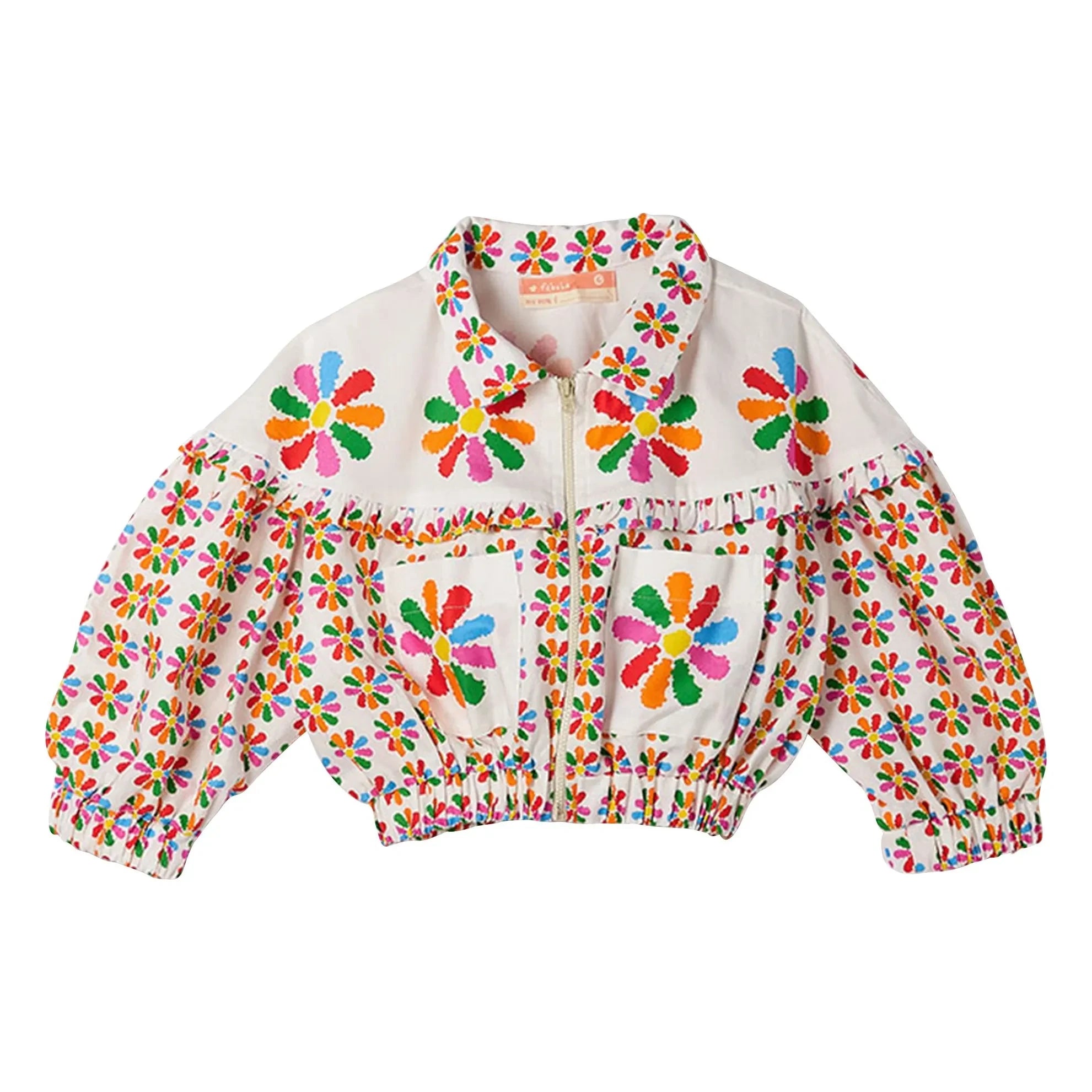 Fabula - Chaqueta con volantes Windmill | Blanco