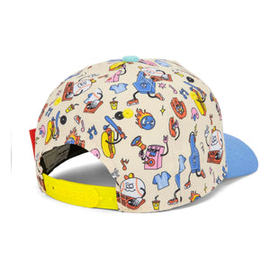 Hello Hossy - Gorra de béisbol con visera curvada de fibra reciclada | Azul