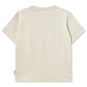 Tinycottons - Camiseta de algodón orgánico para perritos pequeños | Beige jaspeado