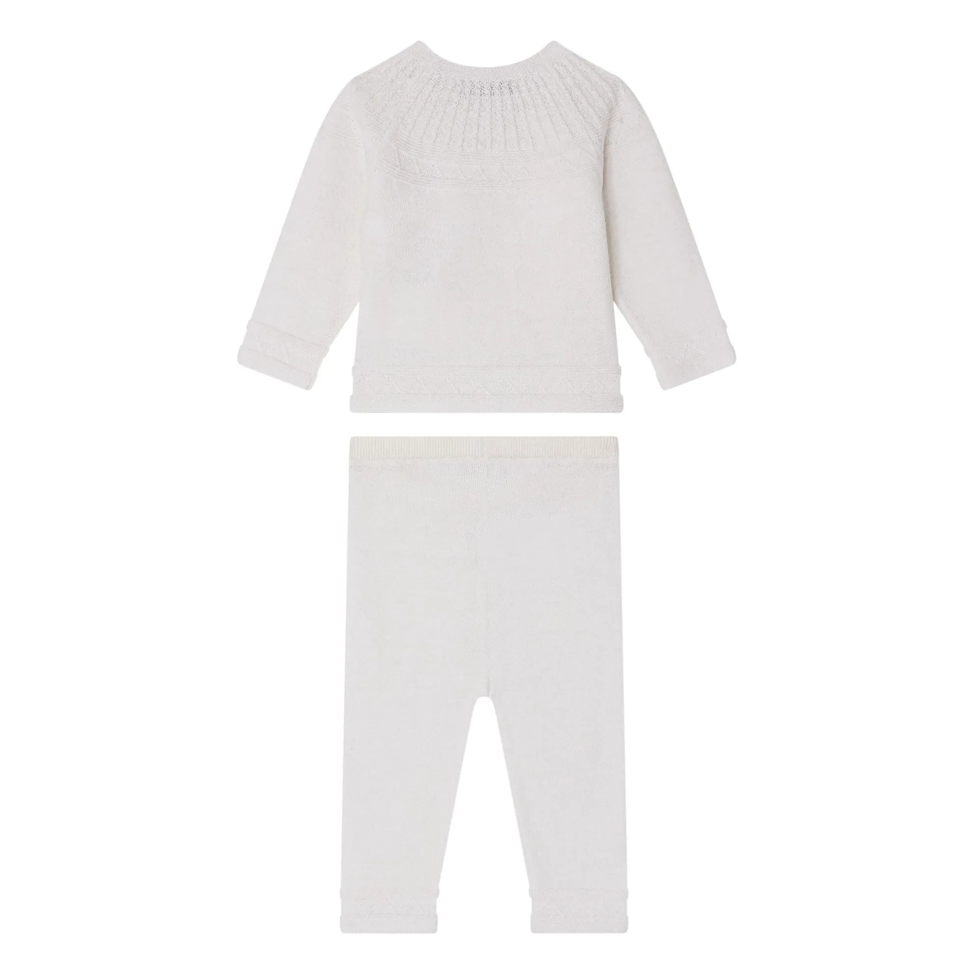 Bonpoint - Top y Leggings Jina Laine | Blanco
