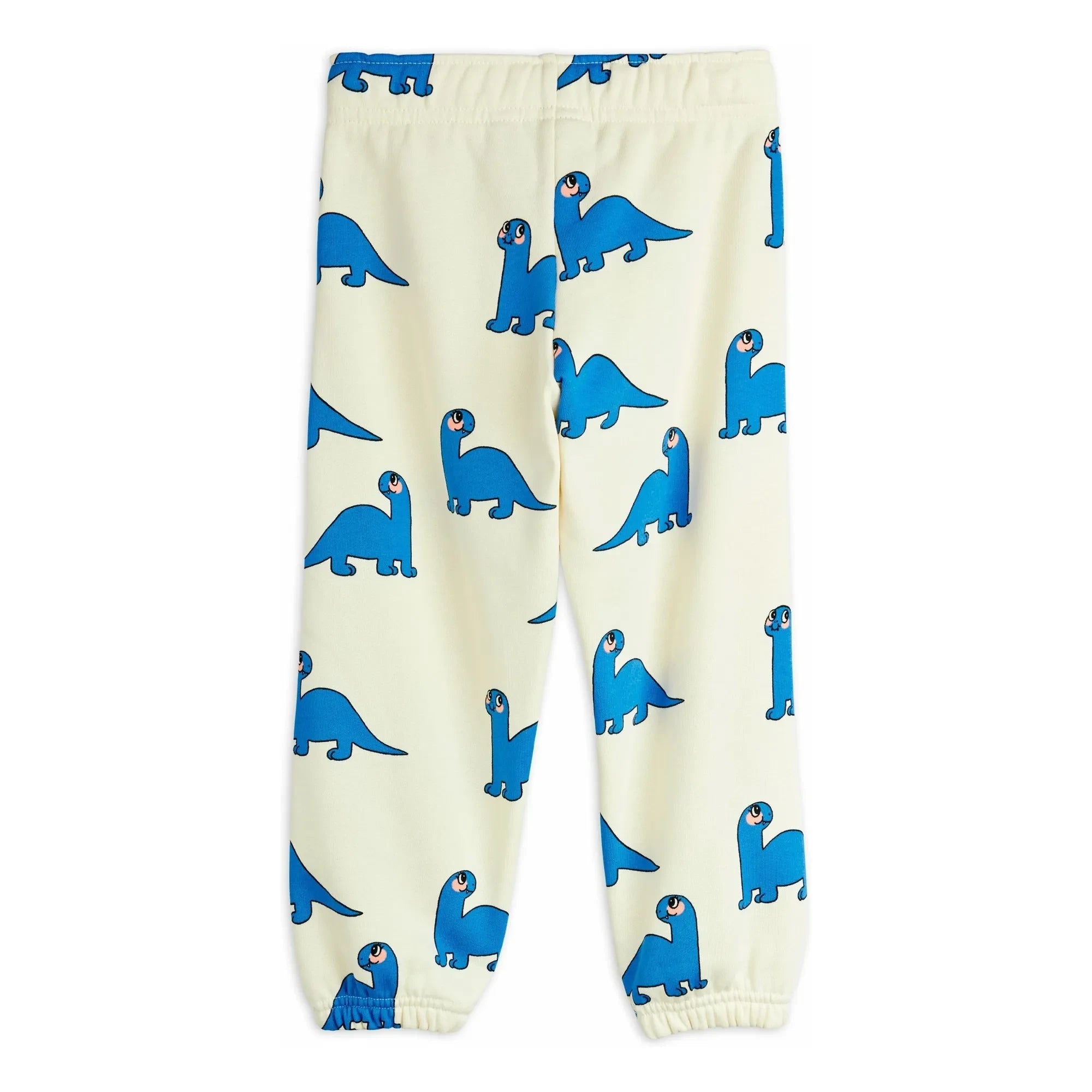 Mini Rodini - Joggers de algodón orgánico Dinos | Crudo