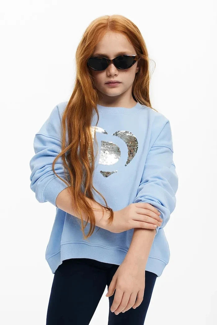 Sudadera Desigual de algodón para niño