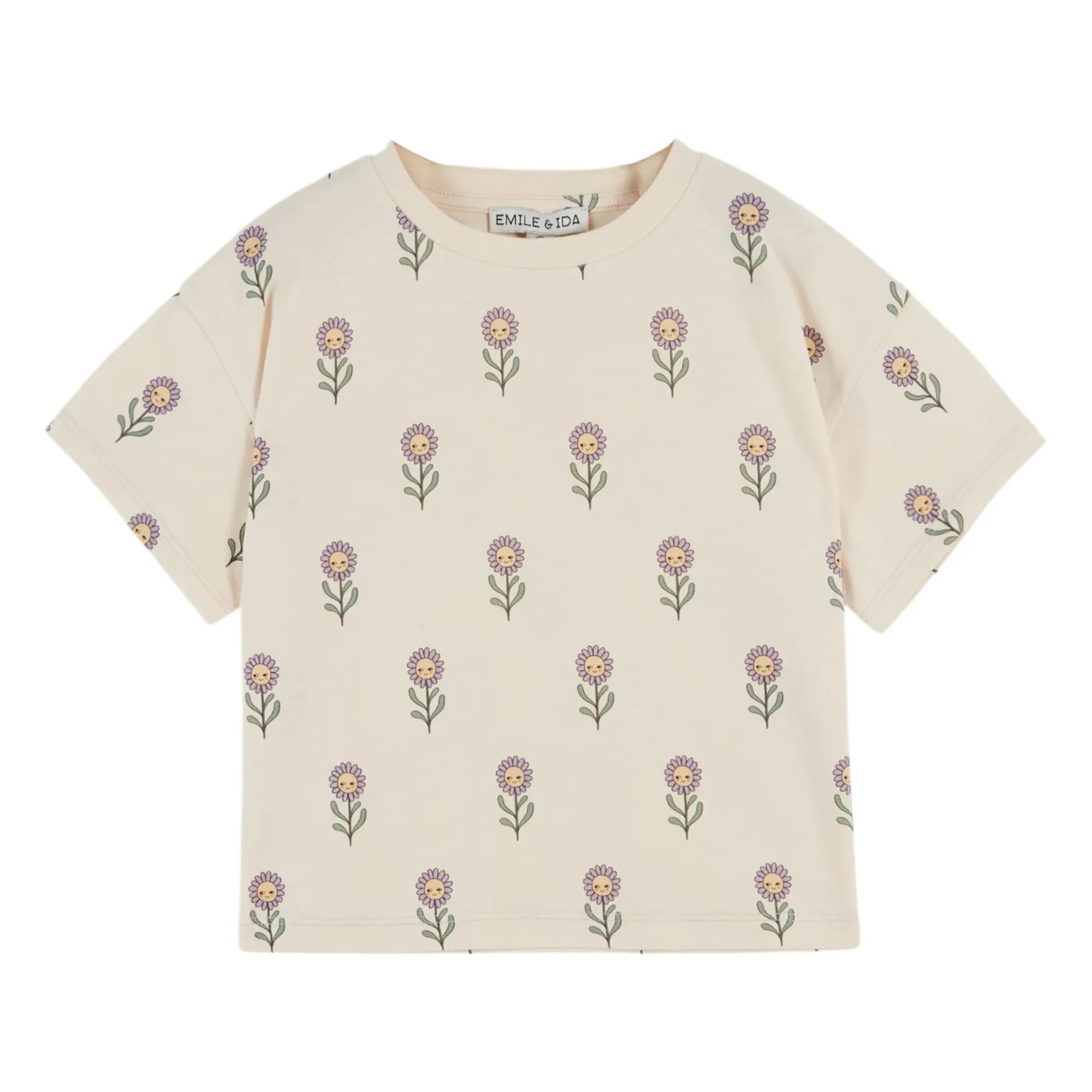 Emile et Ida - Camiseta de algodón orgánico | Crema