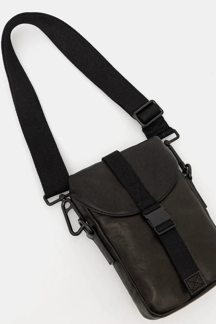 Bolso de hombro de cuero Juan de AllSaints