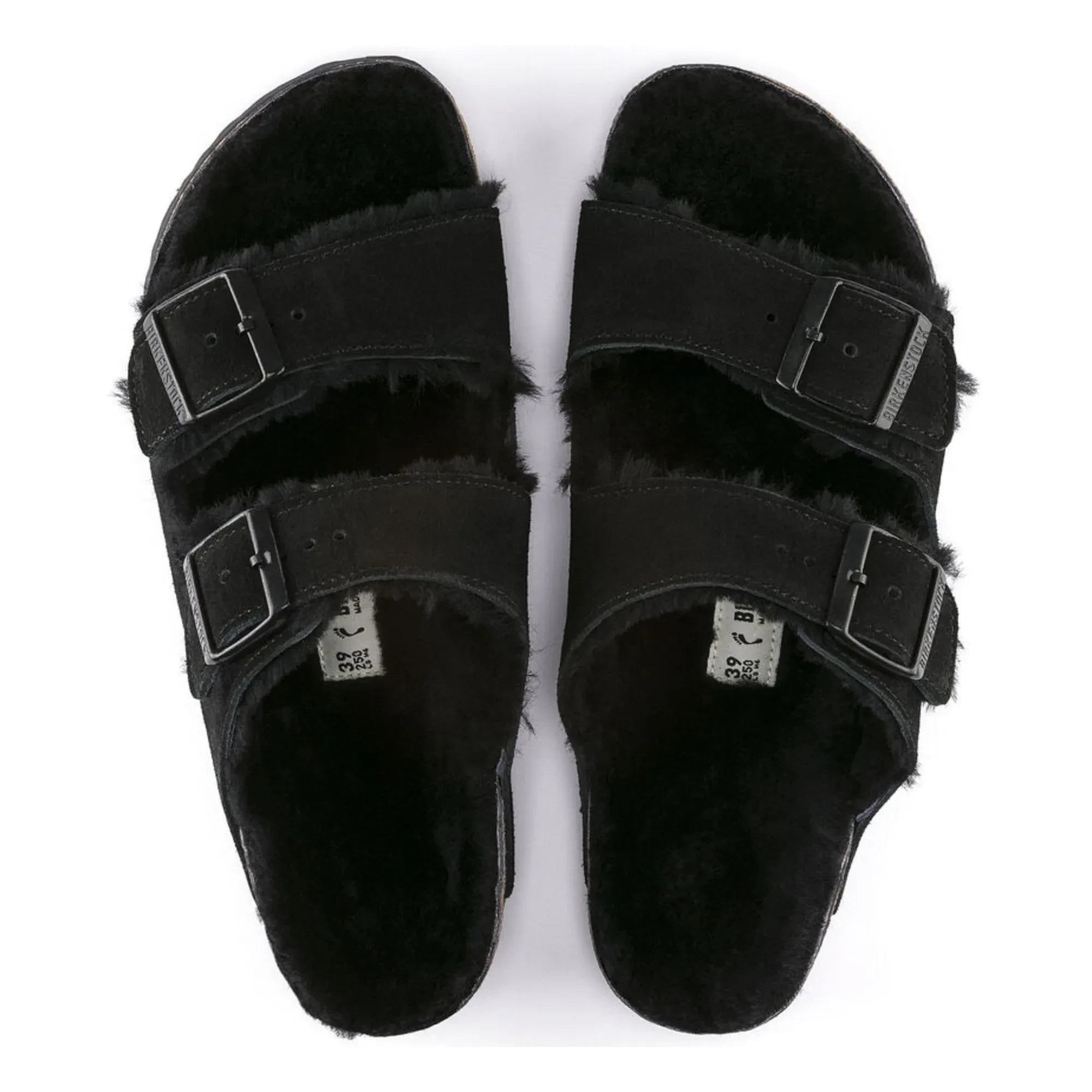 BIRKENSTOCK - Sandalias Arizona Shearling - Colección para adultos | Negro