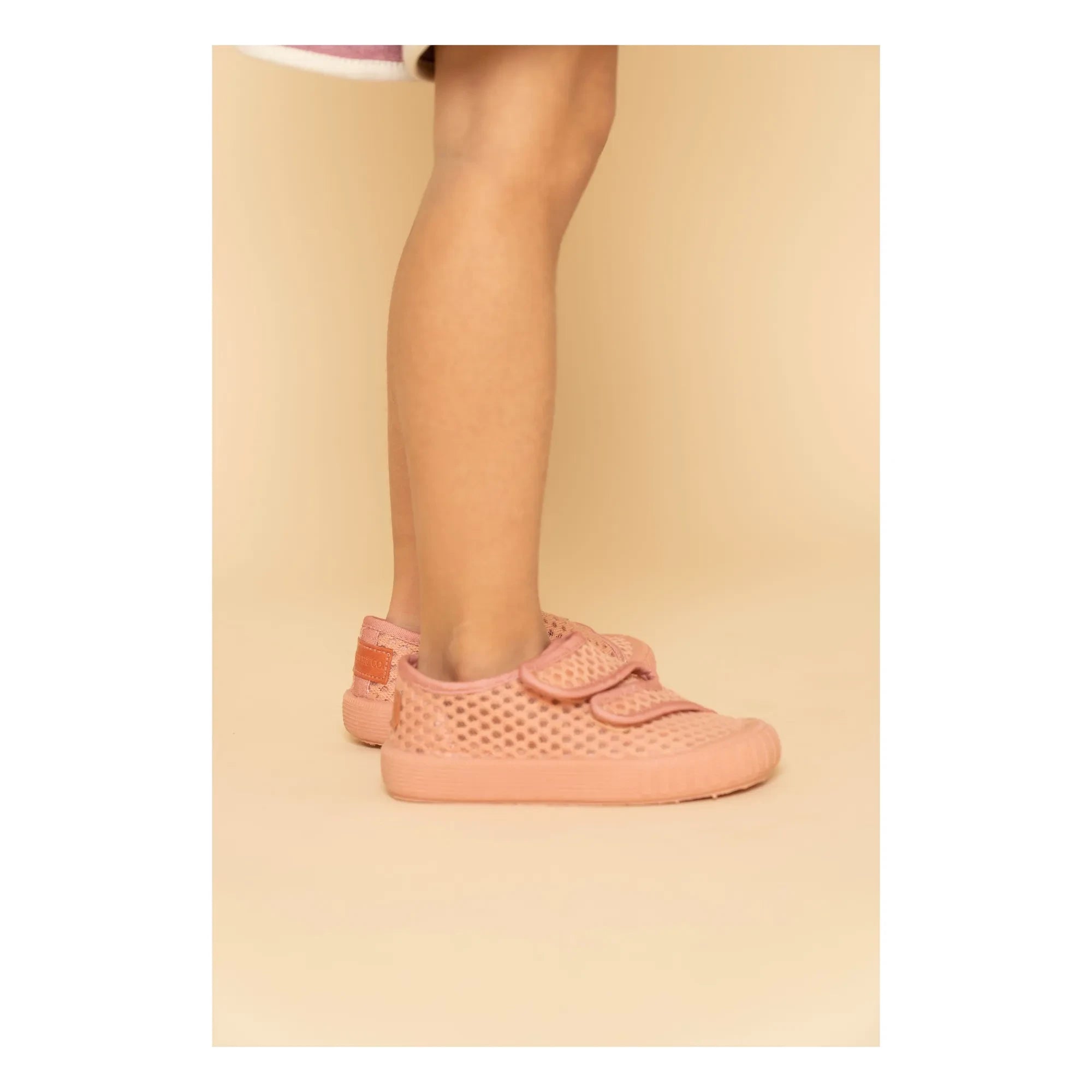 Grech & Co - Zapatillas de Fibra Reciclada Scratch Play | Rosa