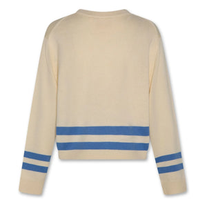 AO76 - Sudadera Elly Bandes | Marfil