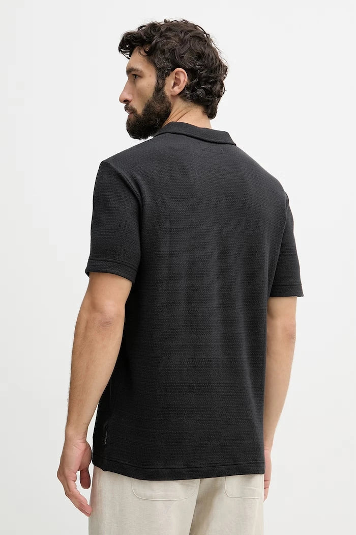 Camiseta Marc O'Polo de cuello, para hombre, de algodón elástico