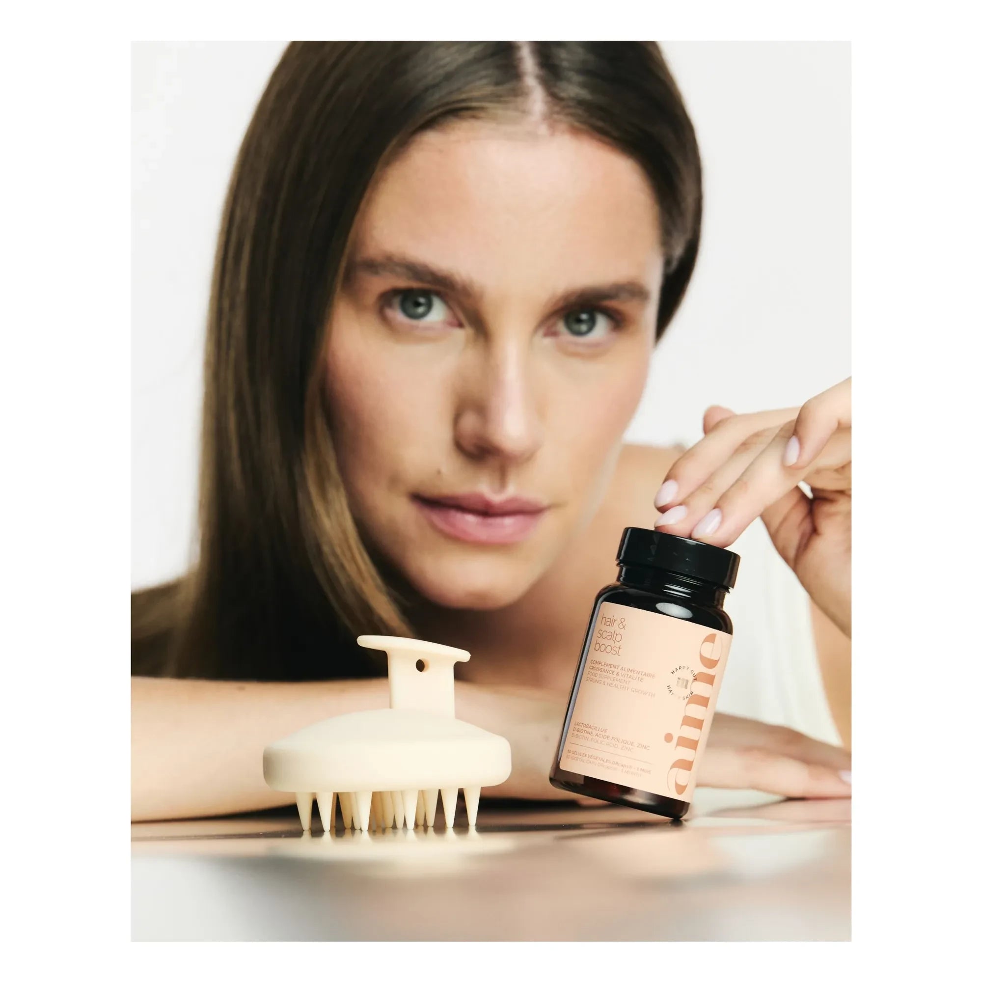 AIME - Suplemento para cabello y cuero cabelludo - 60 cápsulas